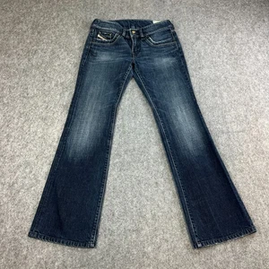 Jeans Diesel para mujer Bootcut Flare 28 30 UK 10 azul oscuro elásticos tiro bajo Ronhar - Imagen 1 de 11