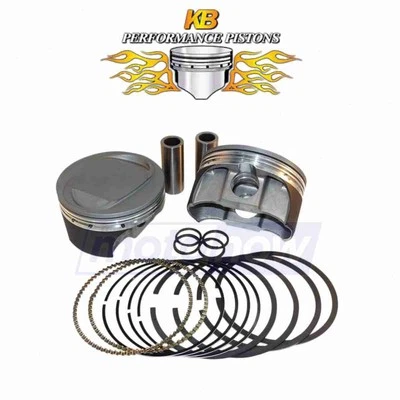 KB Super-Duty Forged Piston Kit for 2007-2016 Harley Davidson FLHR Road King kj Foto 1 de 4