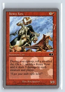 KRAZY KOW – MTG Magic the Gathering Card – Unglued – Common - Picture 1 of 6