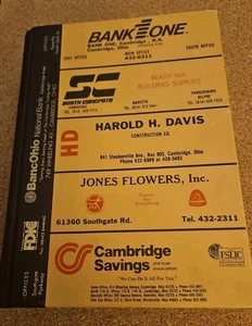 Vintage Ohio Polk's Cambridge City Directory 1985 Including Byesville Ohio... - Imagen 1 de 7