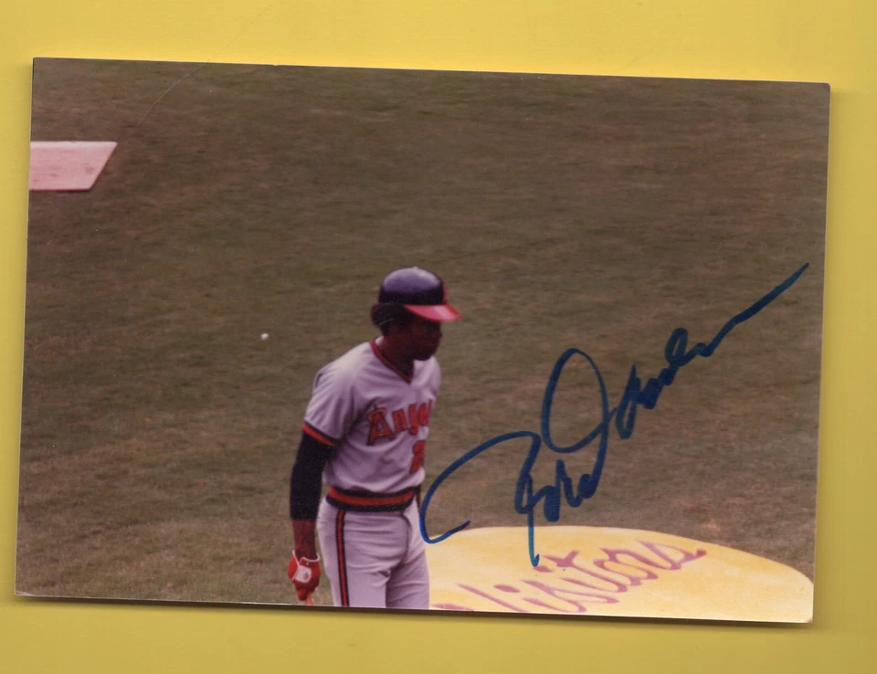Rod Carew AUTOGRAPHED 5X7 COLOR Photo - Image 1 of 1