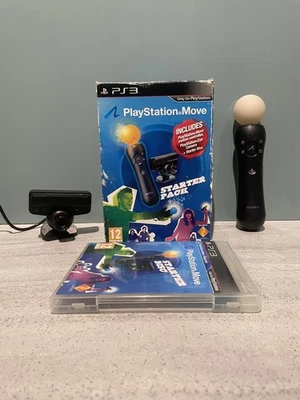 PlayStation 3 Move Starter Pack Complete PS3 PlayStation Move Motion Controller - Image 1 of 4