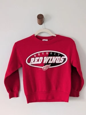 Sudadera De Colección CSA Detroit Red Wings Cuello Redondo Jóvenes Niños EE. UU. Foto 1 de 4