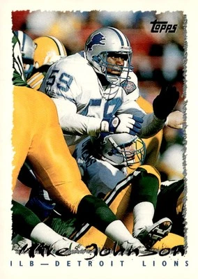 1995 Topps #326 Mike Johnson - Image 1 of 2