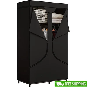 Portable Closet Organizer W/ Metal Frame Dustproof Design Storage Solution New - Picture 1 of 25