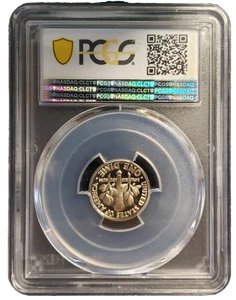 PCGS 1981 s Roosevelt dime 10c pr69 dcam tipo 1 prova moneta lastrata - Foto 1 di 5