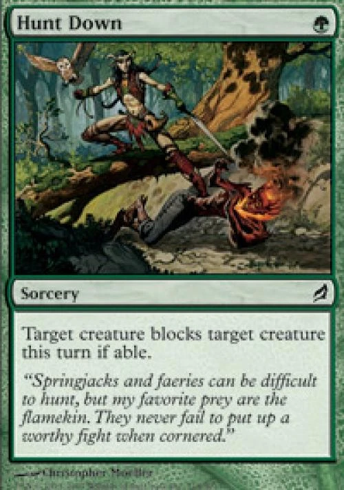 Hunt Down - Medium Play MTG Lorwyn - Image 1 of 1