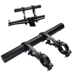 Bike Bicycle Double Handlebar Extender Extension,20 cm Aluminum alloy Super L... - Picture 1 of 7