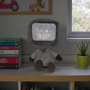 Skibidi Toilette Gentlemen TV Kopf Plüsch Puppe Stofftier 11 Zoll Bonkers Toys 2024 - Bild 1 von 13