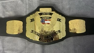 WCW USA Heavy Wrestling Champion replica cintura figure giocattolo 1999 con custodia - Foto 1 di 16