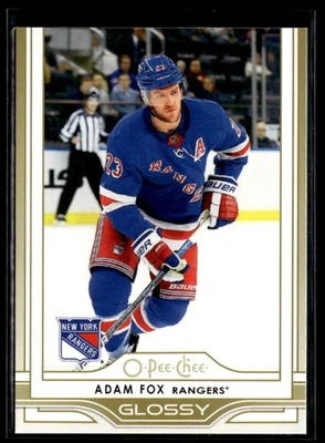 2025-26 Upper Deck Series 1 O-Pee-Chee Glossy Gold #OG-12 Adam Fox - Image 1 of 2