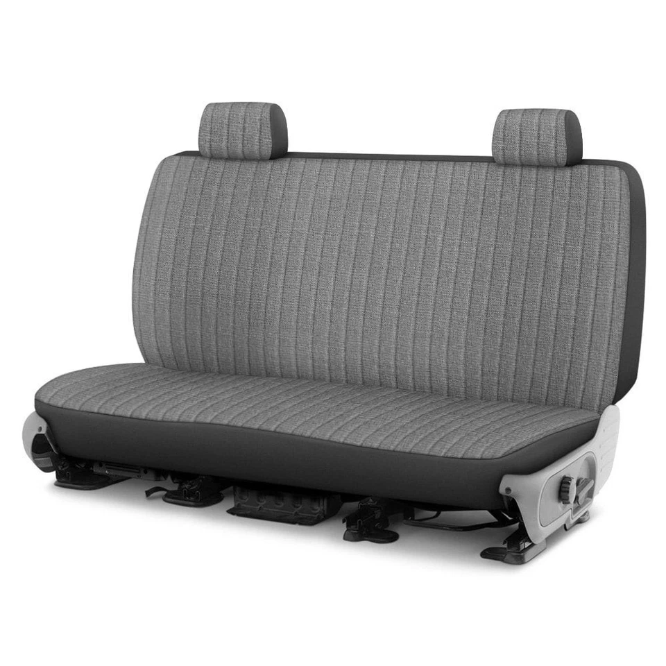 For Mitsubishi Mighty Max 88-95 Duramax Tweed 1st Row Gray Custom Seat Cover Foto 1 de 1
