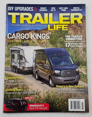 Trailer Life Magazine July 2015 Ford Transit Jayco Octane Winnebago Spyder 24FQ - Image 1 of 4