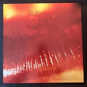 The Cure - Kiss Me 12 x 12 Promo flach doppelseitig 1987 Elektra Display Poster - Bild 1 von 6