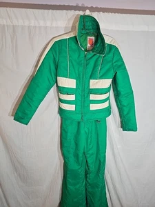 VINTAGE SKYR BY SCANDIA 2-piece SKI JACKET & Bibs WOMEN'S SIZE Medium  - Picture 1 of 10
