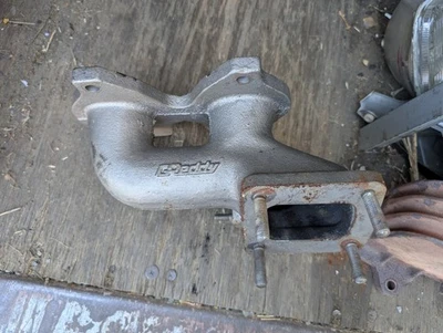 Colector de escape Greddy Trust Turbo hierro fundido para 86-91 Mazda Rx7 Fc Fc3s T2 Foto 1 de 4