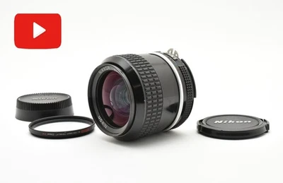 [Casi COMO NUEVO] Nikon Ai Nikkor 28mm f/2 Gran Angular MF Prime Lente de JAPÓN - Imagen 1 de 4