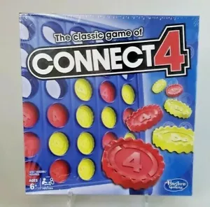 The Classic Game of Connect 4 by Hasbro Gaming - Brand New Sealed - Picture 1 of 2
