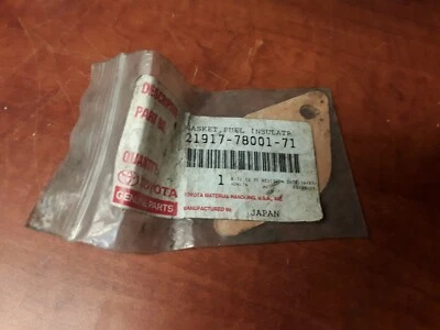 Aislador de junta de combustible Toyota 21917-78001-71 Foto 1 de 2