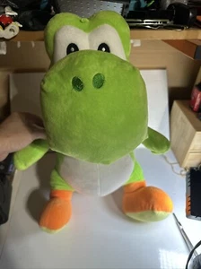 Nintendo Super Mario 20 Inch Yoshi Plush Pillow Toy, Soft, Green, - Picture 1 of 5