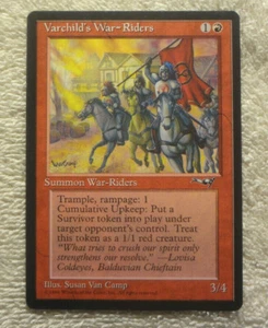 1X VARCHILD'S WAR-RIDERS Alliances NM/EX+ mtg Magic Gathering Card Reserved List - Picture 1 of 6