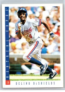 1993 Score Delino DeShields Montreal Expos #145 - Picture 1 of 2