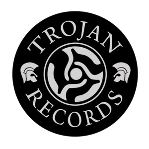 TROJAN RECORDS VINYL DECAL - RECORD LABEL LOGO DECOR FOR CAR VAN SCOOTER DJ ETC - Picture 1 of 2