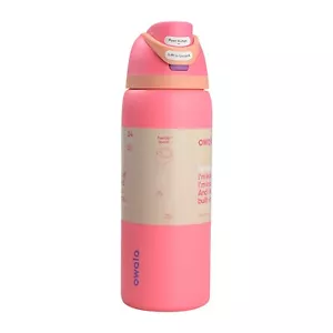 10 Colors! Owala 24oz FreeSip Vacuum Insulated Stainless Steel Water Bottle - Picture 1 of 45