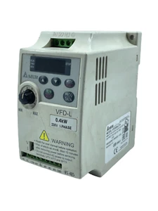 Delta VFD-L Inversor 1Fase VFD004L21A200-240V 50/60Hz Versión 01.50 - Imagen 1 de 15