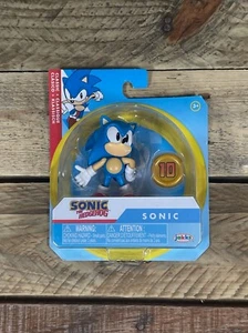 Sonic The Hedgehog Figura 3” Anillo Dorado Jakks Pacific 2022 Azul Videojuego Juguete - Imagen 1 de 8