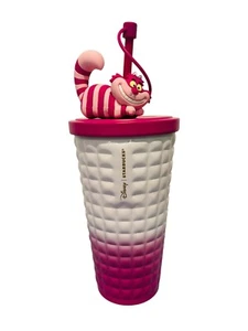 Starbucks x Disney China 24’ Alice im Wunderland SS 20oz ~ Cheshire Cat Topper - Bild 1 von 15
