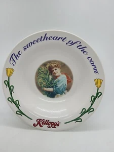 Kellogg's Cereal Bowl "Good Start in the Morning" 1996 Corn Flakes #3 Series - Picture 1 of 2