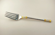 Wallace Golden Aegean Weave Sterling Silver Serving Fork - 8 5/8" - No Monogrsm