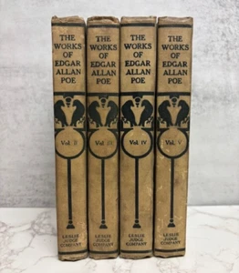 The Works of Edgar Allan Poe - Tamerlane Volumes 2-5 - Picture 1 of 10