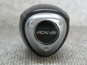 2003 2008 JDM MAZDA RX8 SE3P CLK LEATHER AT GEAR SHIFT KNOB RARE ITEM OEM - Picture 1 of 7