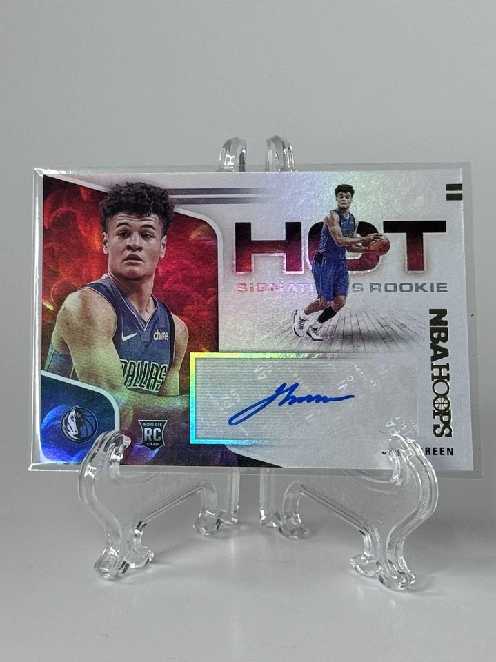 2020-21 Panini NBA Hoops - Hot Signatures Rookies #HR-JGR Josh Green (AU, RC) - Image 1 of 2