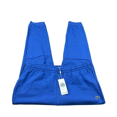 Pantalón deportivo Lacoste azul calce cónico actual logotipo de cocodrilo talla 2XL NUEVO CON ETIQUETAS Foto 1 de 4