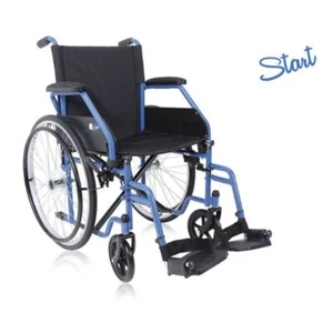 Carrozzina Ardea pieghevole ad autospinta - Sedia a rotelle seduta 43cm Disabili - Foto 1 di 2