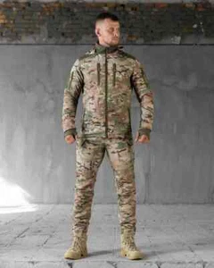 Autumn multicam suit, multicam softshell suit, multicam softshell uniform, ππ - Picture 1 of 8