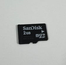 SanDisk 2GB Micro SD Flash Memory Card For Android Smartphones Tablet