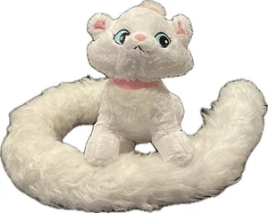 Disney Parks Aristocats Marie Katze Langschwanz Boa Plüsch Stofftier rosa Schleife - Bild 1 von 12