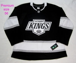 size 56 LOS ANGELES KINGS home black Fanatics Premium NHL Hockey Jersey - Picture 1 of 8