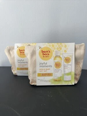 2 BURTS BEES BABY CHAMPÚ Y LAVADO 8 OZ Y LOCIÓN 6 OZ Joyful Moments Set de regalo Foto 1 de 4