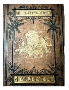 Vintage Book The Life & Explorations of Dr. Livingstone JS Robertson 1884 HC - Picture 1 of 9
