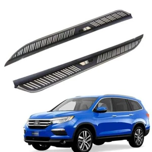 2Pcs Fixed Running Board Side Step Pedal Nerf Bar Fits for Honda Pilot 2016-2022 - Imagen 1 de 7
