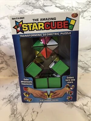 The Brain Teasers Amazing Star Cube: pieza transformadora geométrica rompecabezas resolver Foto 1 de 4