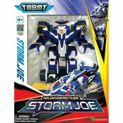 TOBOT V STORM JOE Transformer Vehicle Car Robot Action Figure Young Toys New - Image 1 of 4