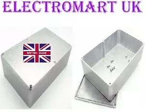 Contenitore scatola progetto elettronica pressofusa alluminio 188 x 120 x 82 mm - Foto 1 di 2