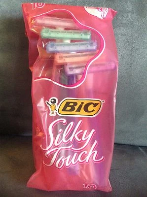 BIC SILKY TOUCH WOMEN'S RAZORS 10 PACK - NEW IN PACKAGE Foto 1 de 3