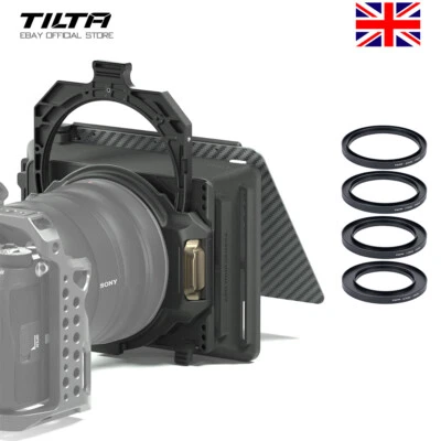 Tilta Mirage Matte Box Clamp-on WITH 67mm/72mm/77mm/82mm Adapter Rings  - Image 1 of 4